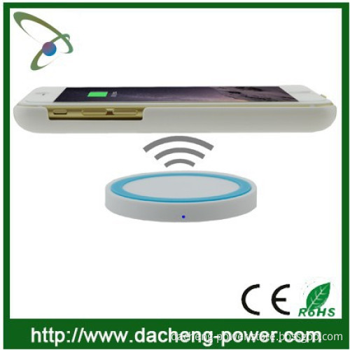 2015 Newly 2in1 function wireless charger+power case for Iphone 6 Plus 4200mAH